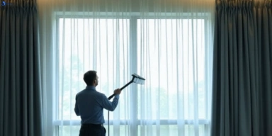 Commercial curtain steam cleaning service chippendale-nsw hotels offices