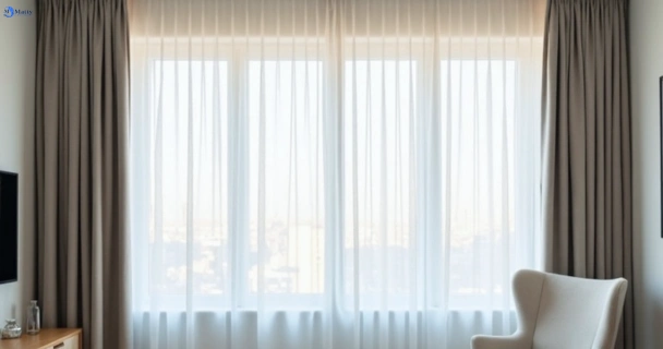 Freshly steam cleaned curtains in chippendale-nsw QLD